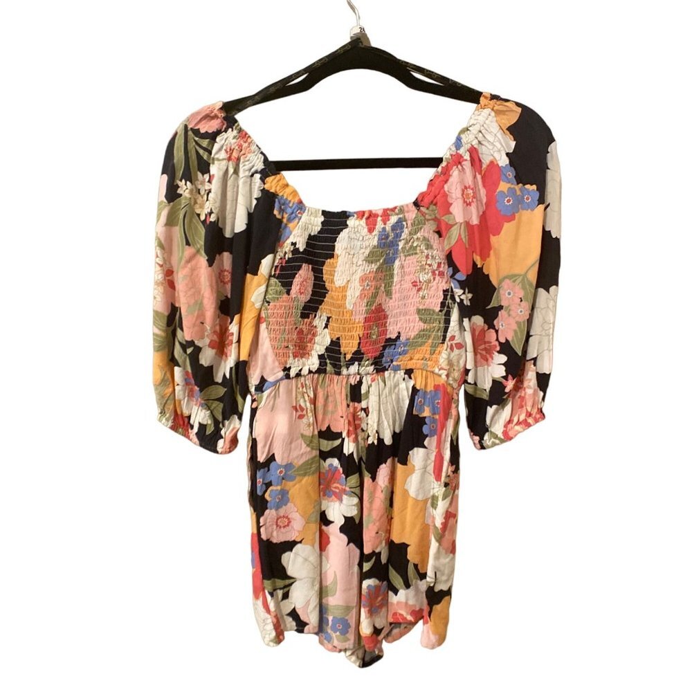 NWT Jessica Simpson Alena Keyhole Romper. size X-Small - Picture 6 of 7
